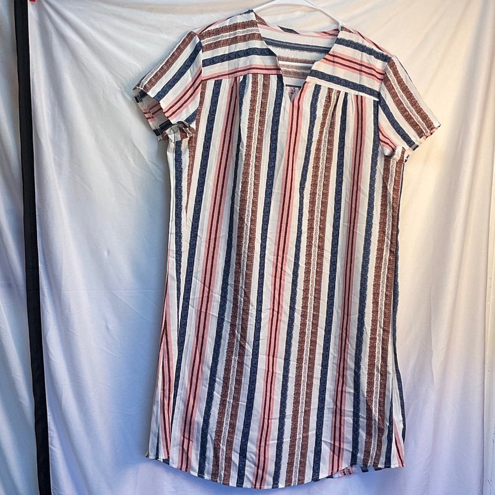 SHEIN Multicolor Striped Mini Dress